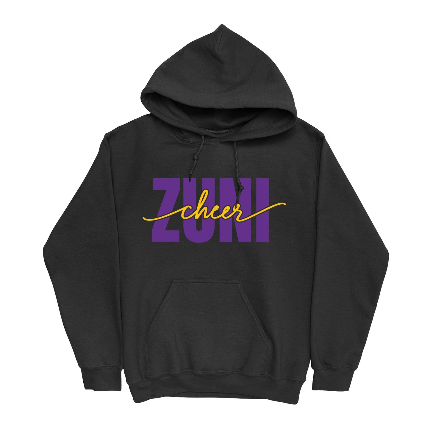 Zuni Cheer Script Hoodie
