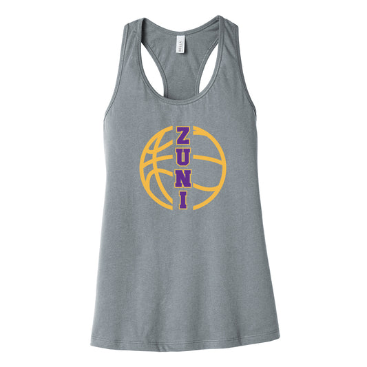 Zuni Hills Basketball Womens Racerback Tank