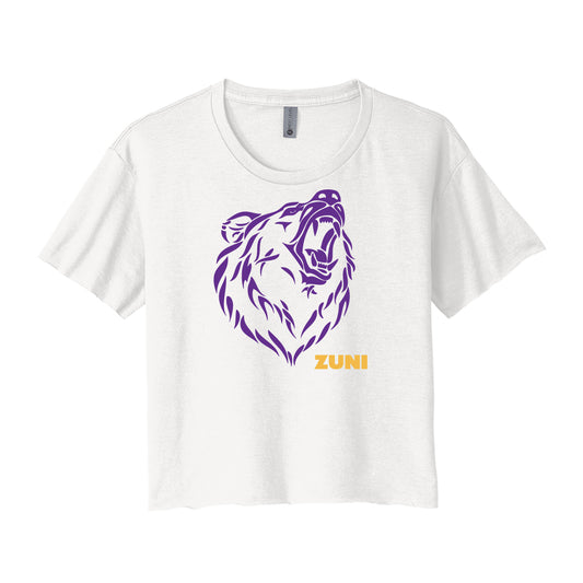Zuni Grizzle Cropped Tee