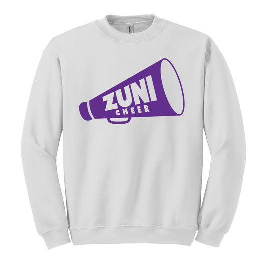 Zuni Cheer Megaphone Crewneck Sweatshirt