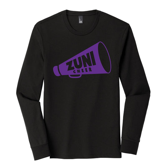 Zuni Cheer Megaphone Long Sleeve Tee