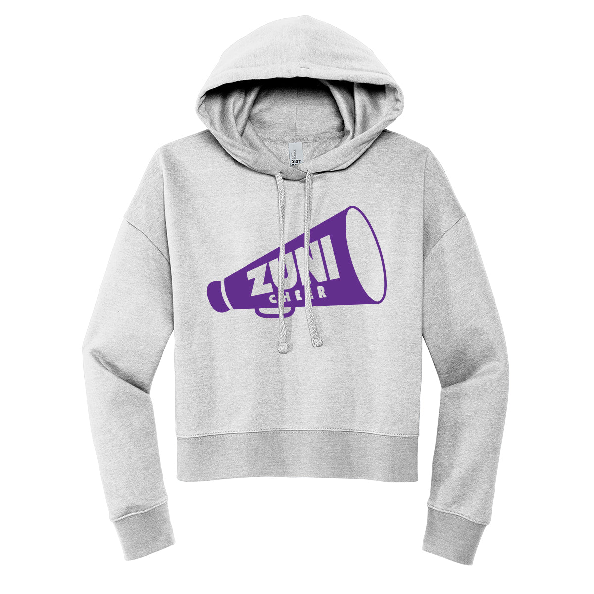 Zuni Cheer Megaphone Cropped Hoodie