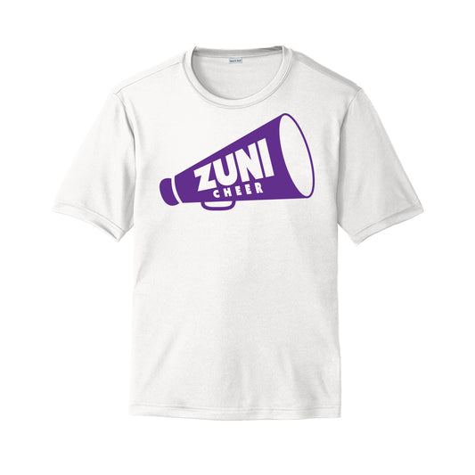 Zuni Cheer Megaphone Dri Fit Tee