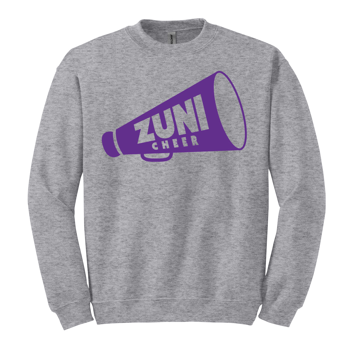 Zuni Cheer Megaphone Crewneck Sweatshirt