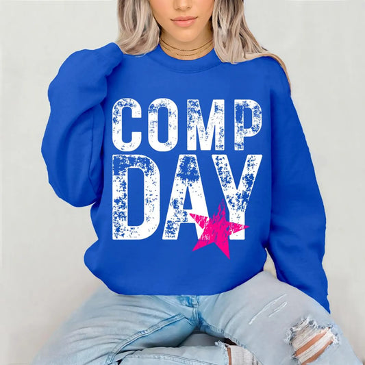 Comp Day Front Only Unisex Crewneck Sweatshirt