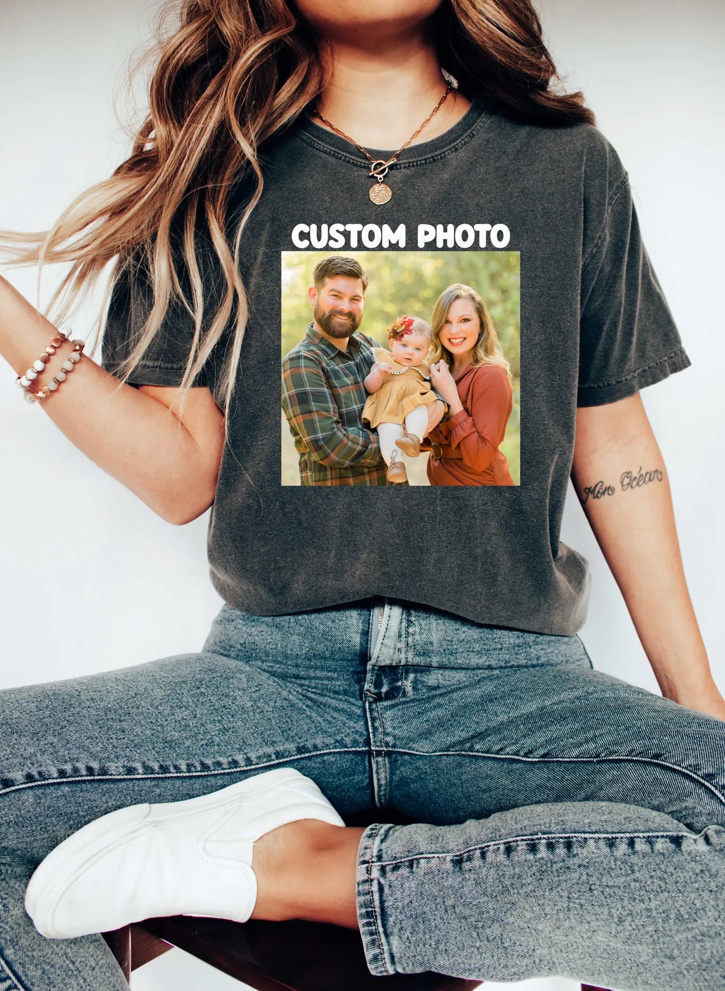 Custom Photo Unisex Tee