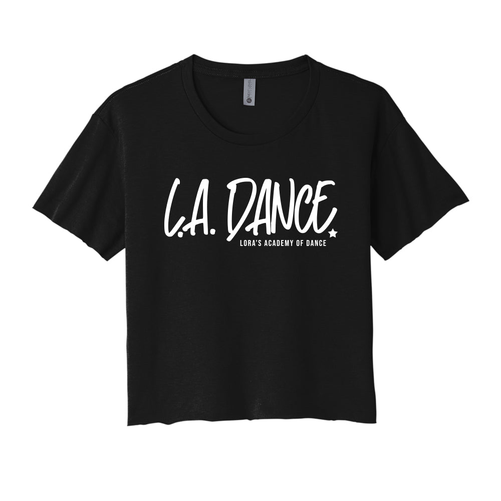 LA Dance Handwritten Cropped Tee