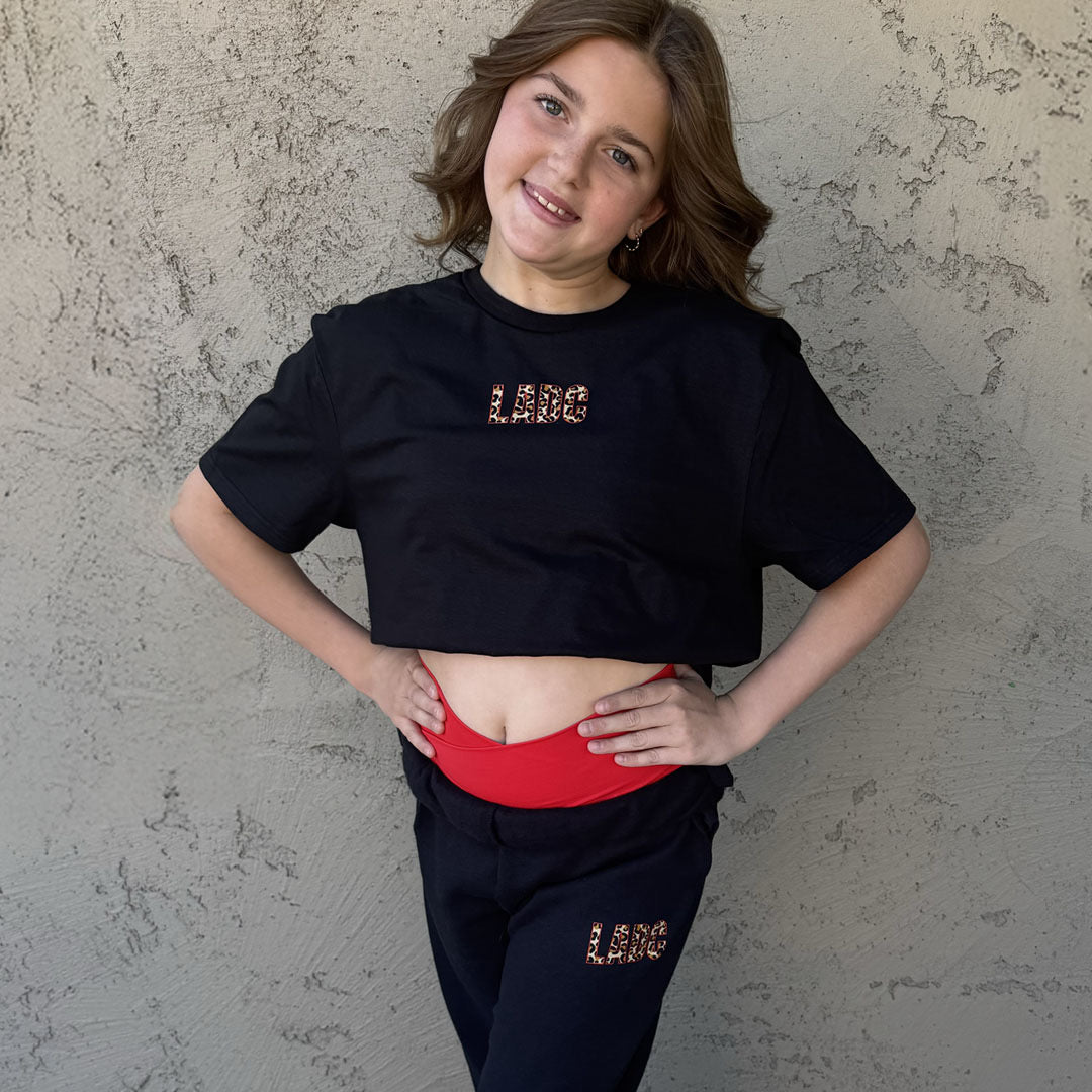 LA Dance Leopard Star Unisex Tee
