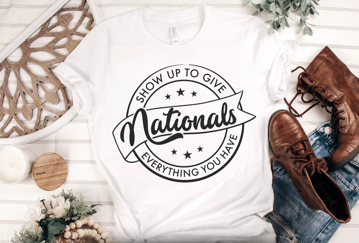 Show Up To Give Everything Unisex Tee