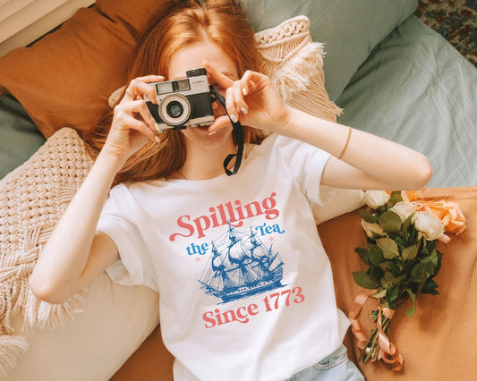 Spilling The Tea Unisex Tee