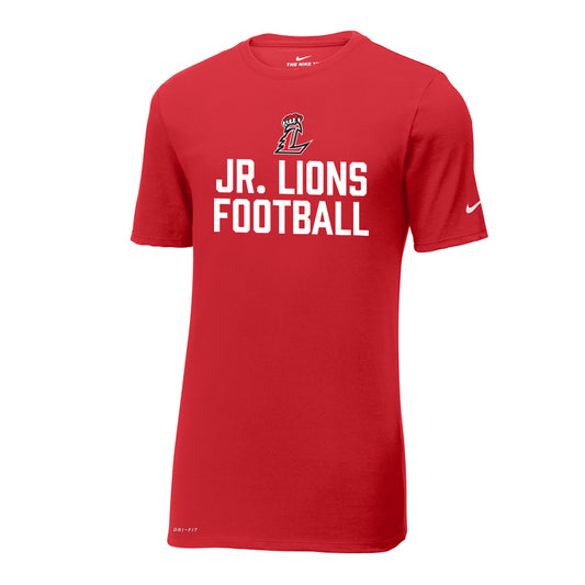 Jr. Lions Football Unisex Nike Dri-Fit Tee