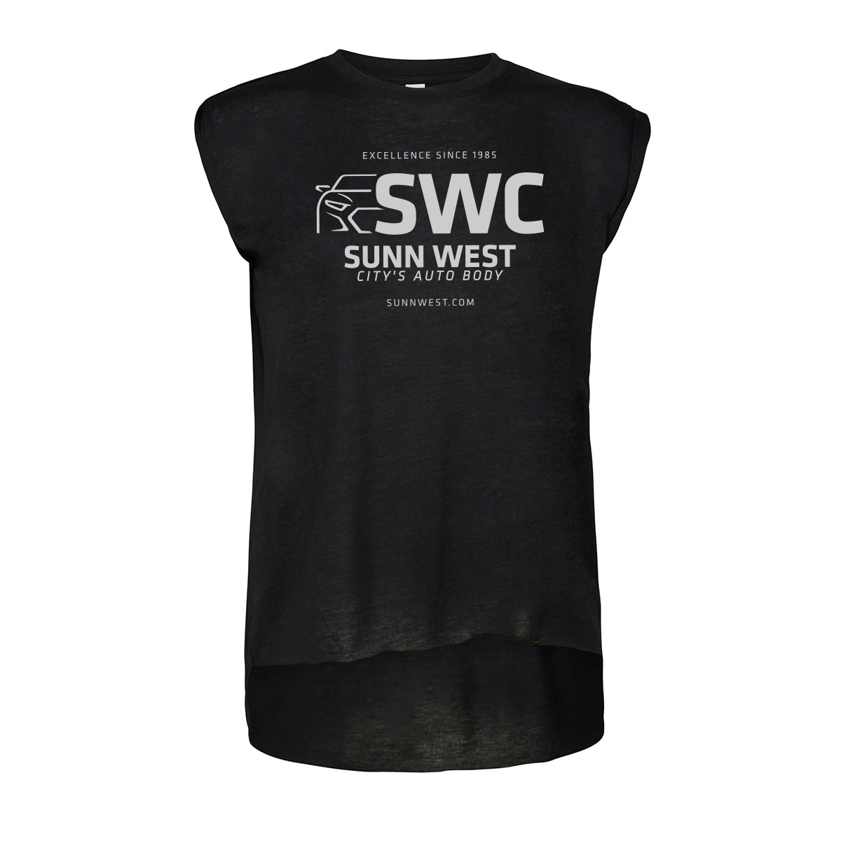 Sunn West City's Auto Body Muscle Tank