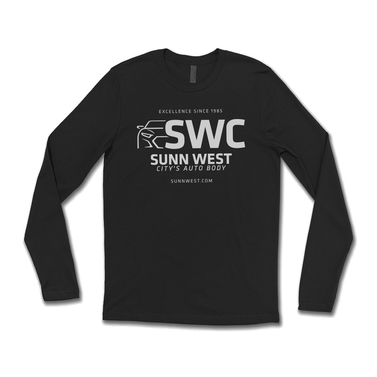 Sunn West City's Auto Body Long Sleeve Tee