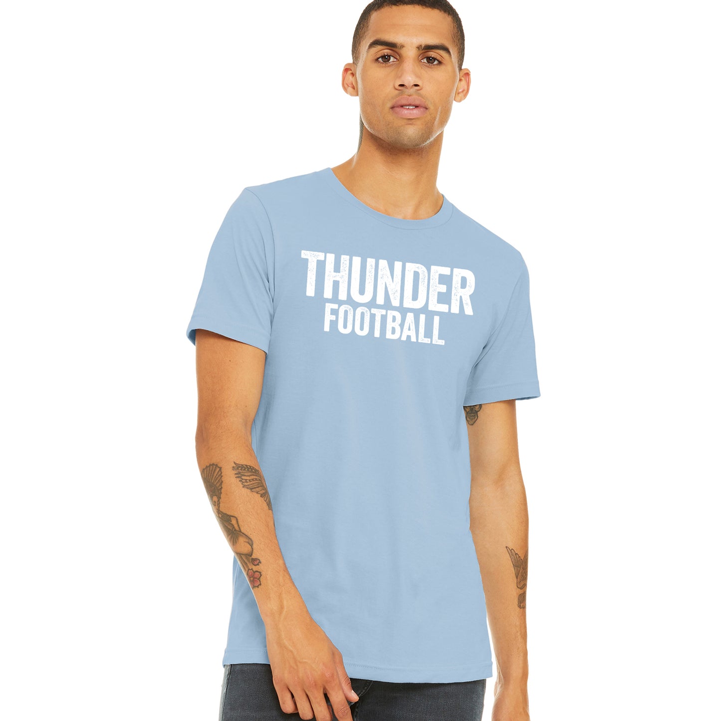 Adult Unisex Thunder Distressed Tee