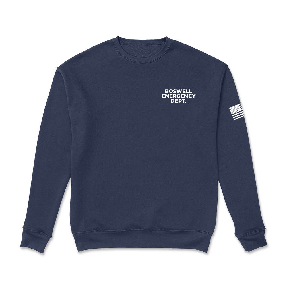 Boswell Emergency Dept. Unisex Crewneck Sweatshirt