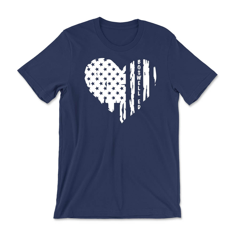 Boswell Heart Unisex Crewneck Tee