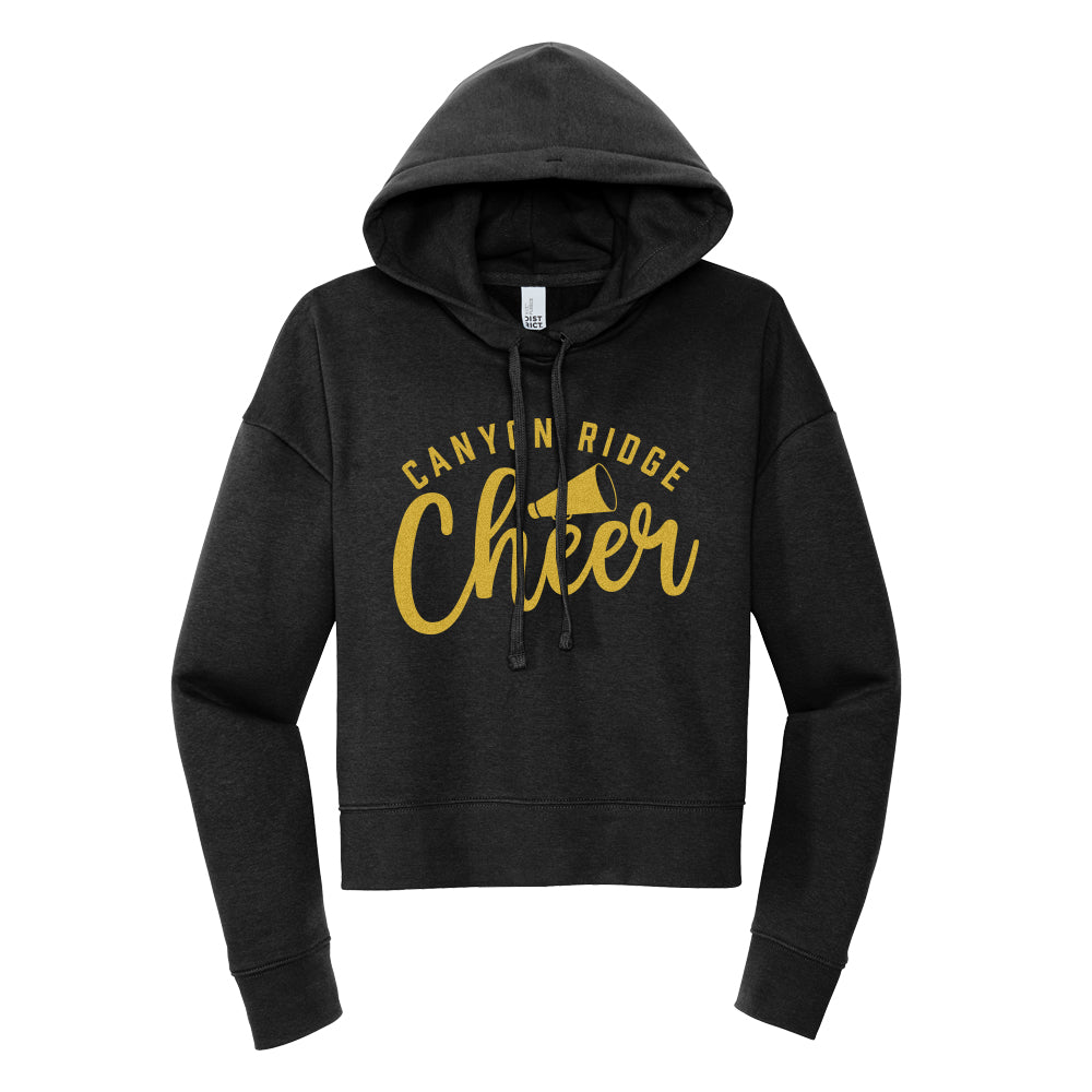 Canyon Ridge Cheer Cropped Hoodie