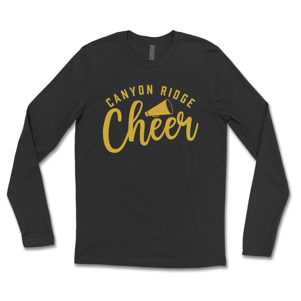 Canyon Ridge Cheer Unisex Long Sleeve Tee