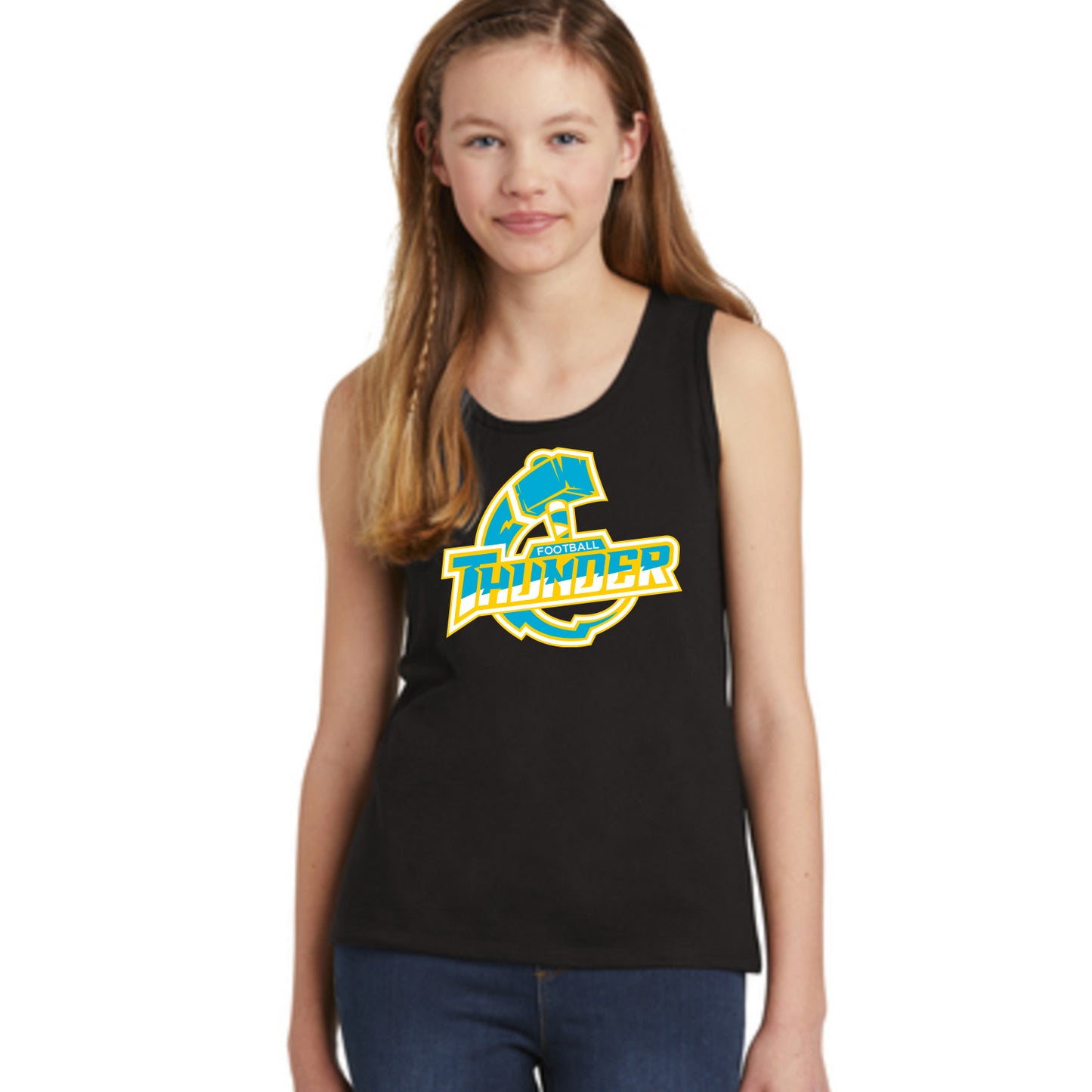 Girls Thunder Logo Tank Top