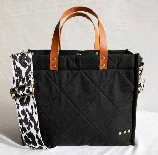 Quilted Crossbody Tote