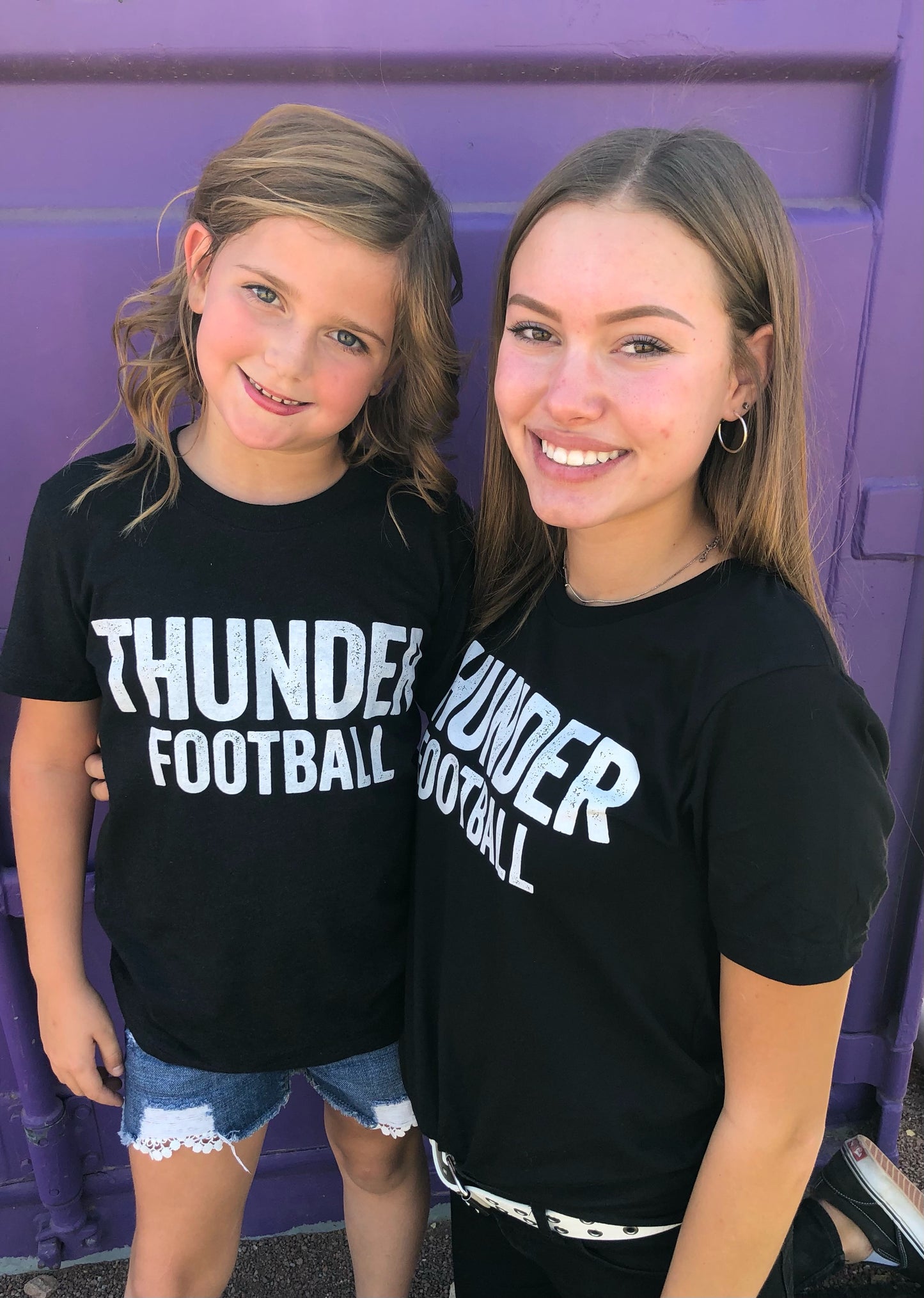 Adult Unisex Thunder Distressed Tee
