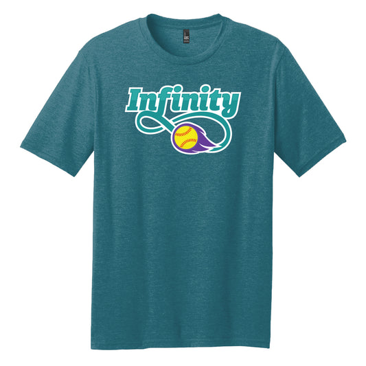 Infinity Teal Unisex Tee