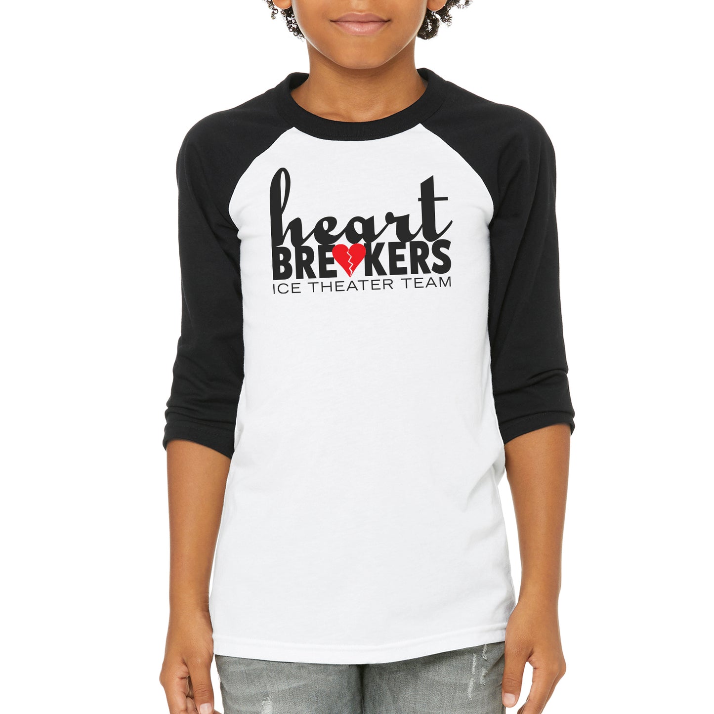 Youth Unisex Heartbreakers Baseball Tee