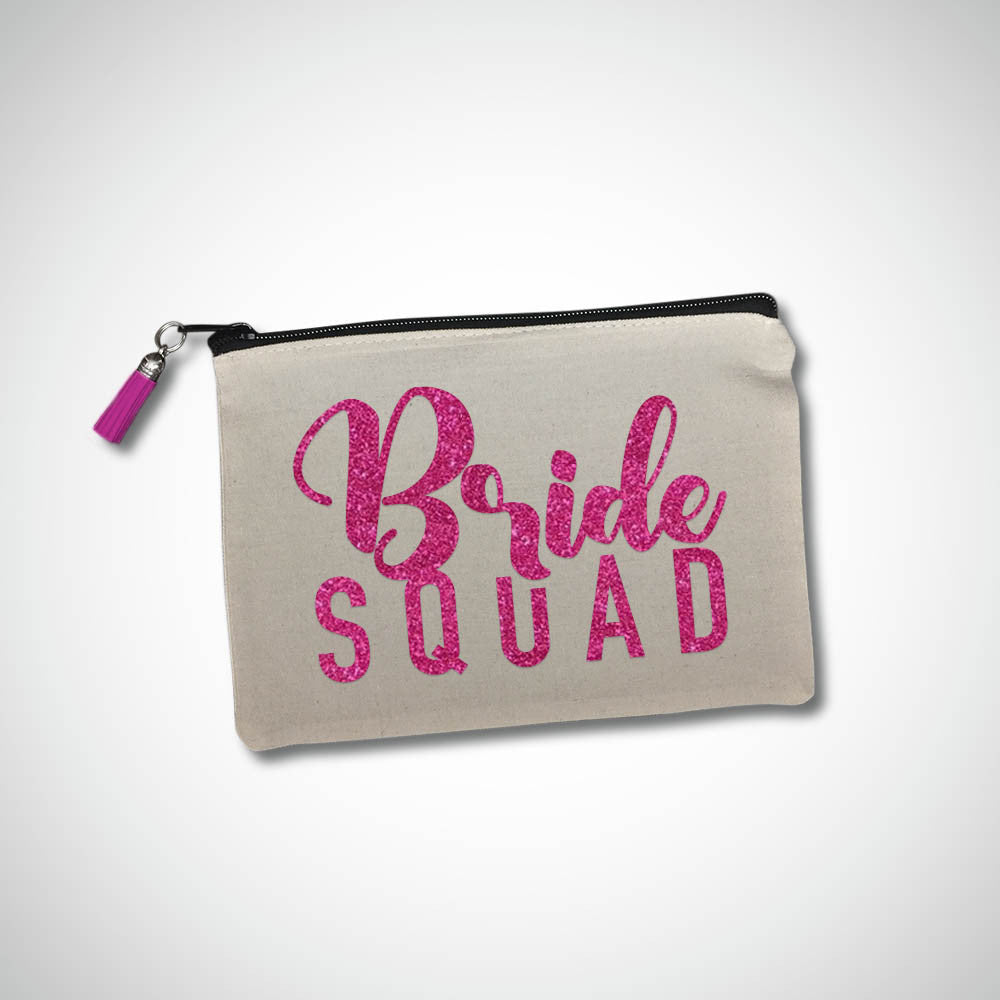 Bride Squad Makeup Bag
