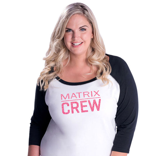 Matrix Crew Curvy Baseball Tee