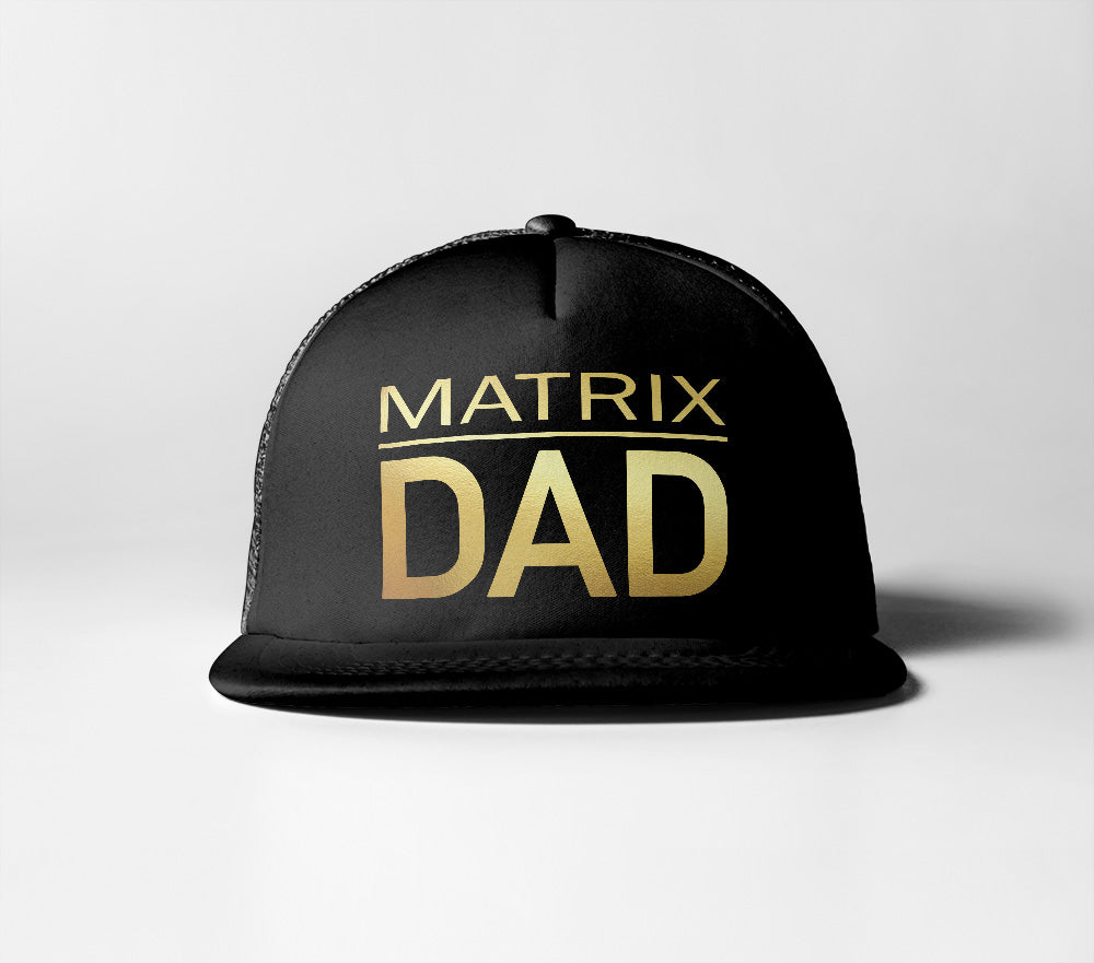 Matrix Dad Trucker Hat