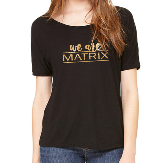 We Are Matrix Synchro Slouchy Tee