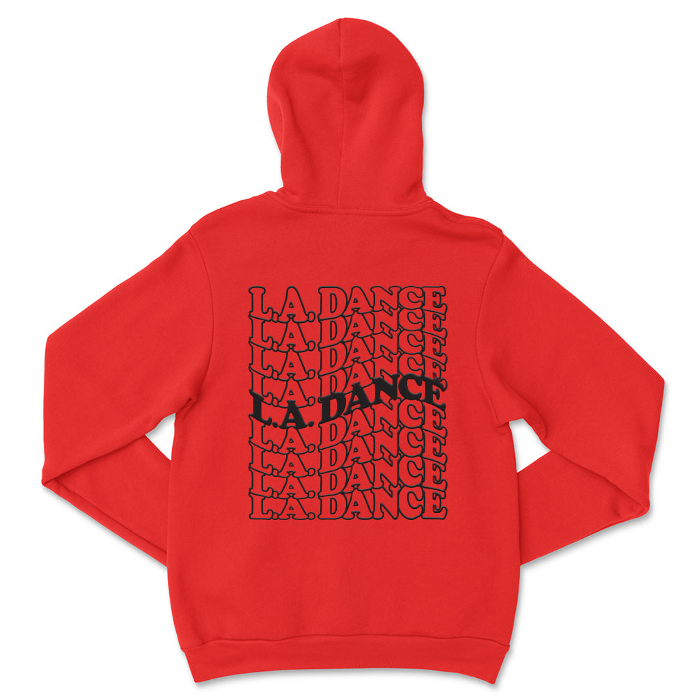 LA Dance Puff Print Hoodie (double-sided)