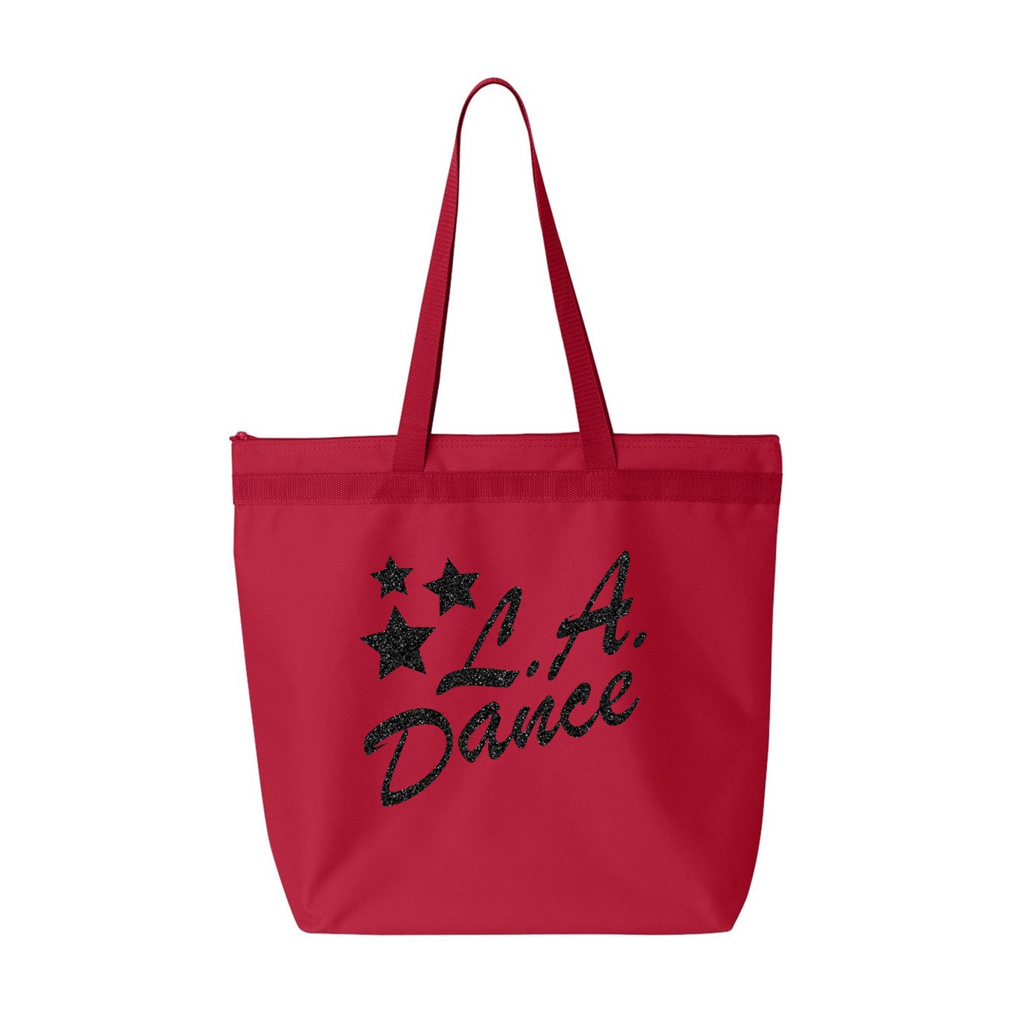 LA Dance Arizona dance gear. Large Zip bag that can be customize to show your support of your favorite dance studio.