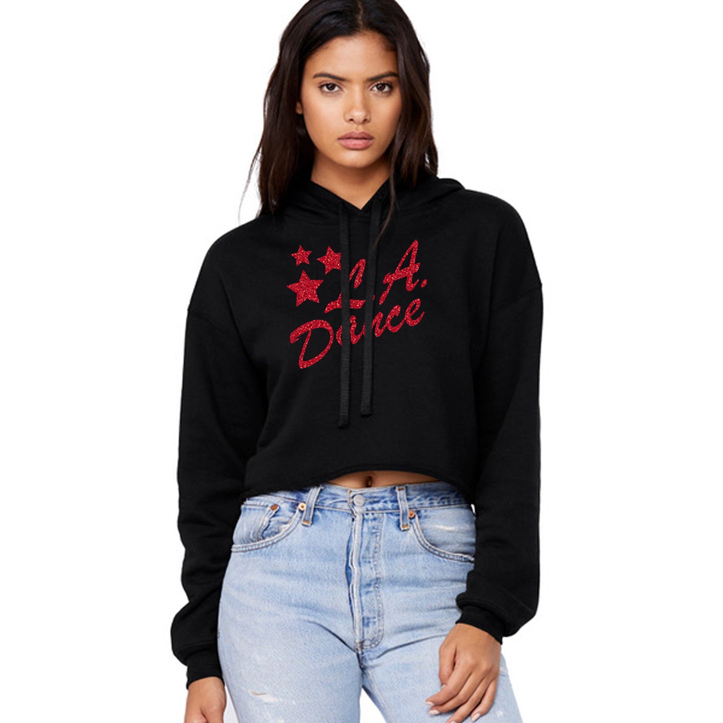LA Dance Cropped Sweatshirt