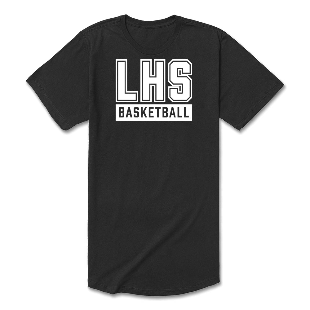 LHS Basketball Long Body Tee
