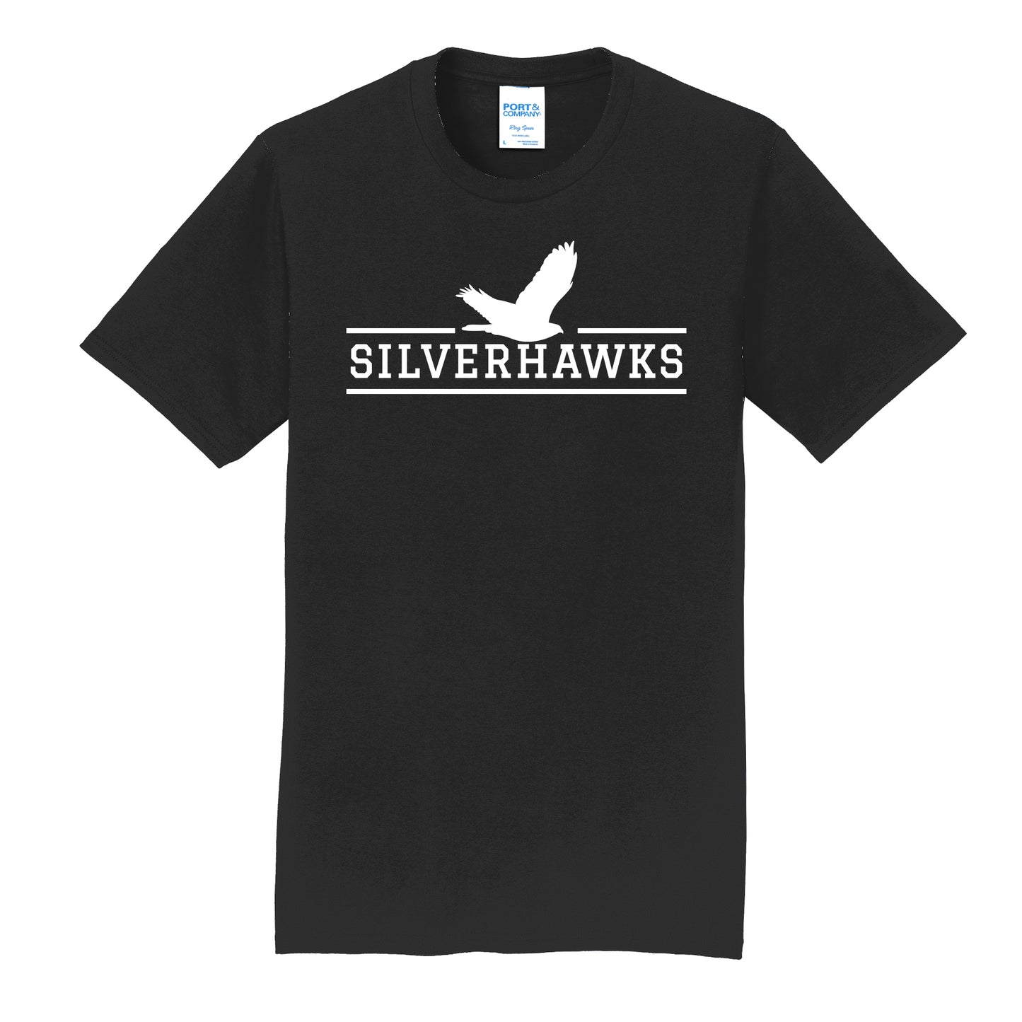 Youth Black Performance Blend Unisex Tee (7 different design options)