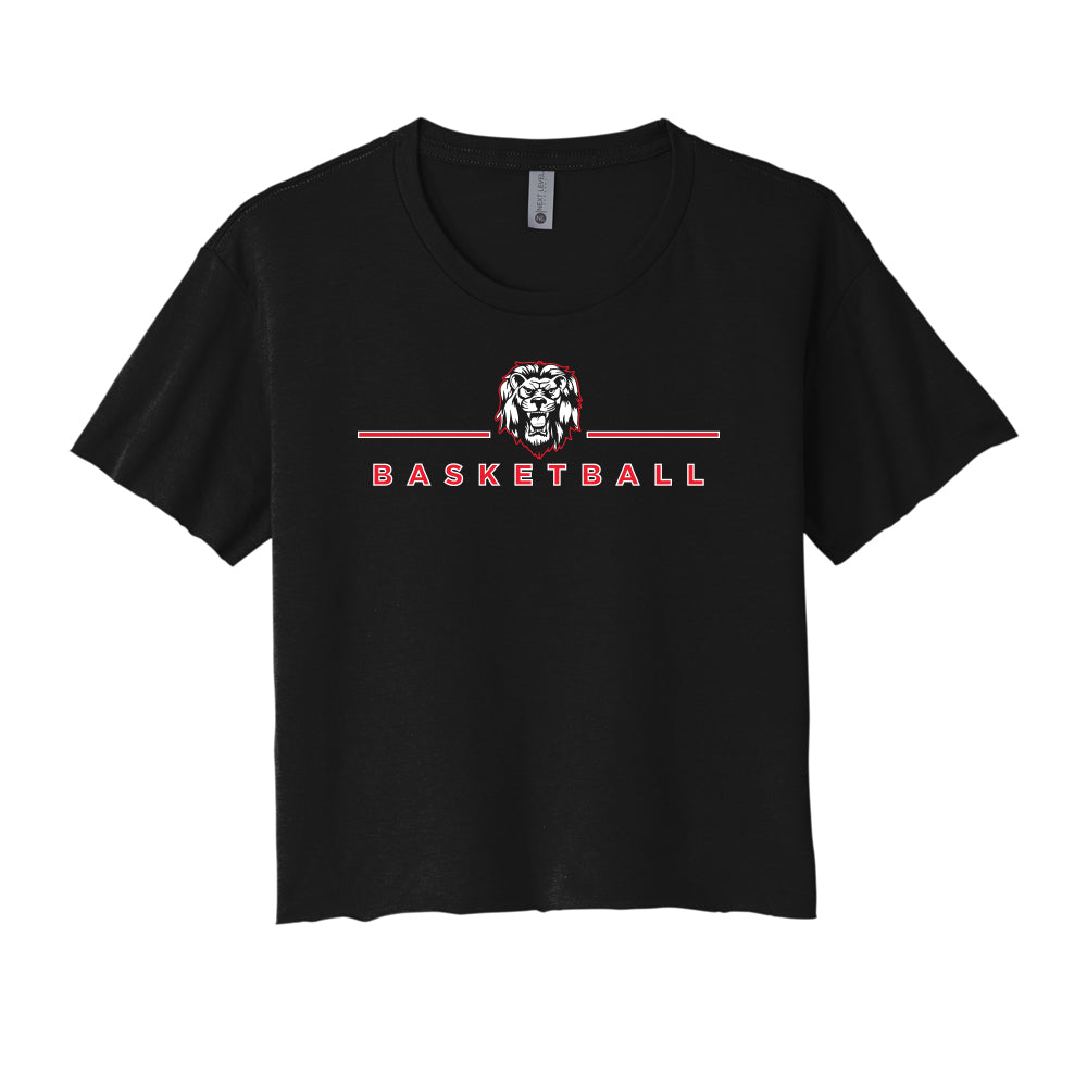 Liberty Lions Basketball Cropped Tee