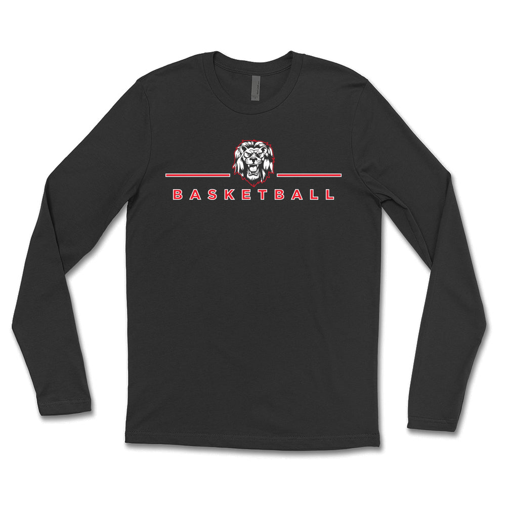 Liberty Lions Basketball Long Sleeve Tee