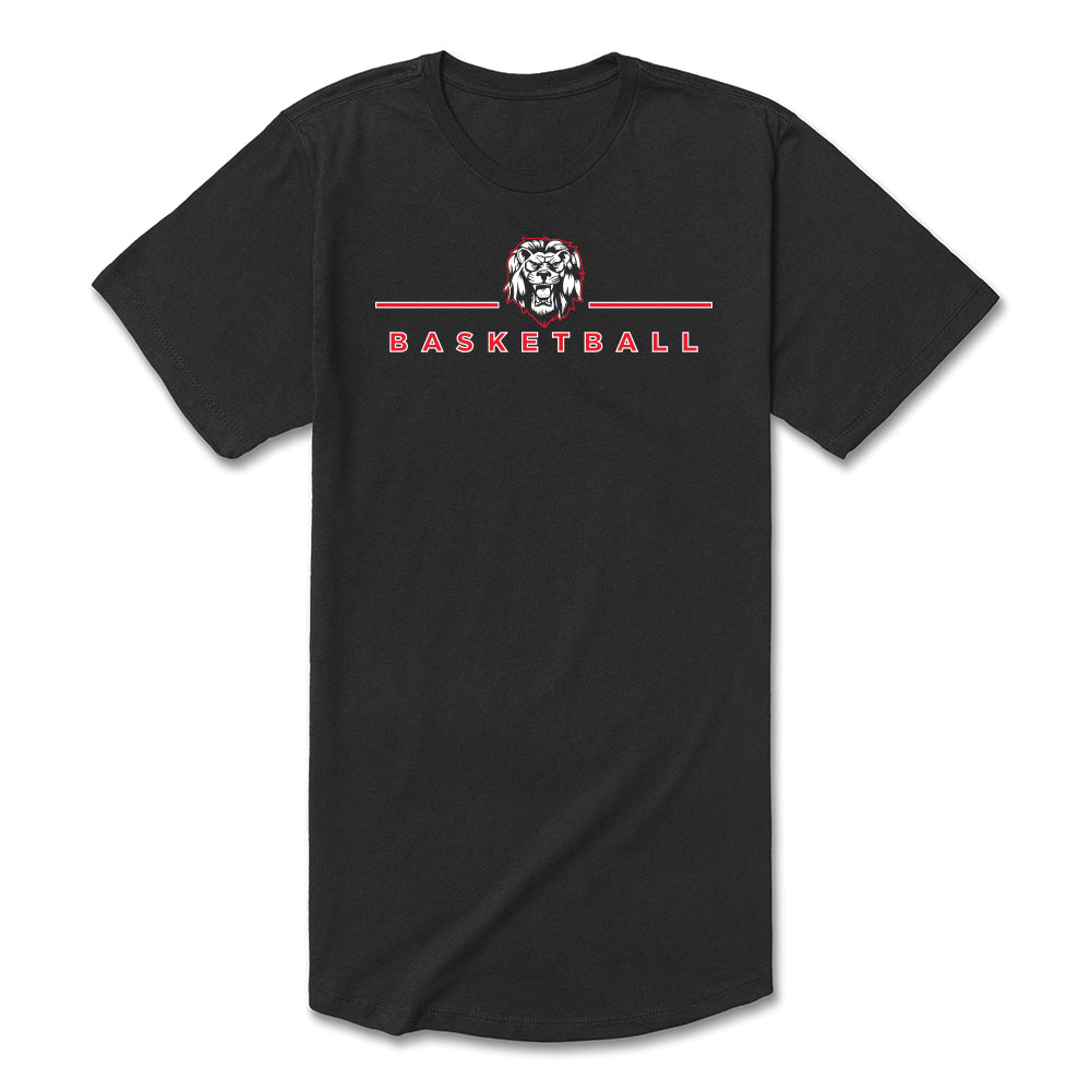 Liberty Lions Basketball Long Body Tee