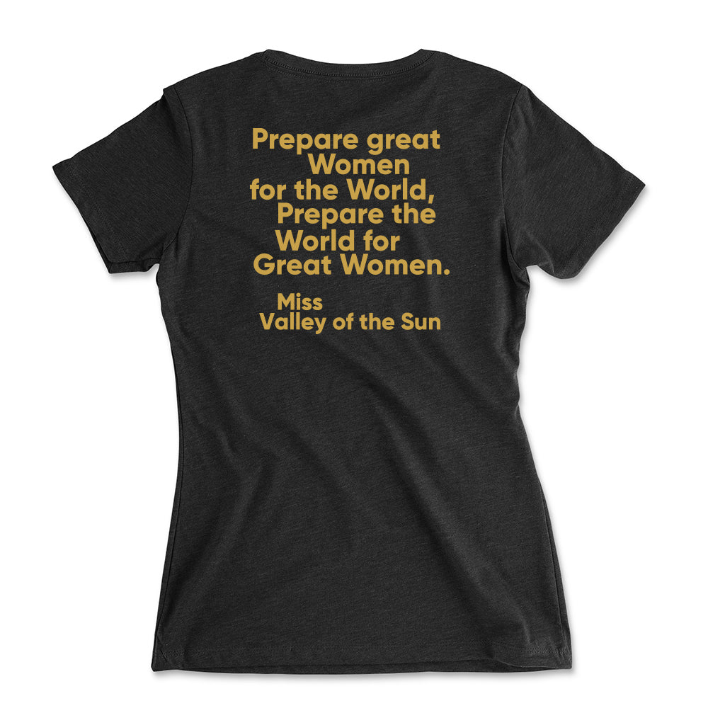 Prepare Great Women Women's Fitted Tee