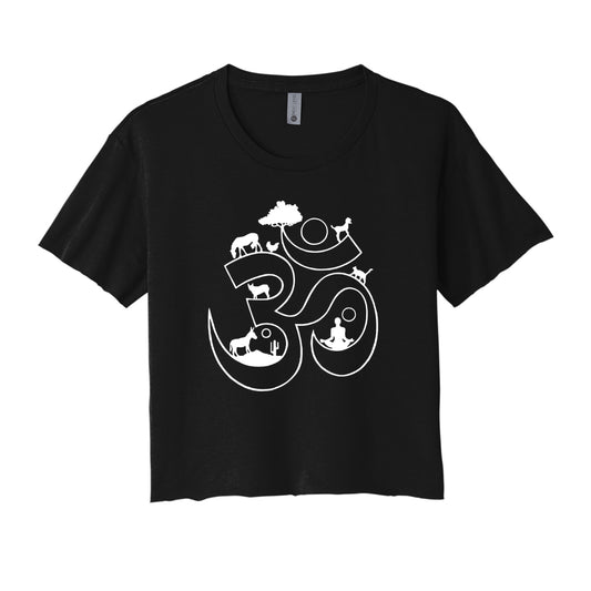 Mesquite Meadows Cropped Tee