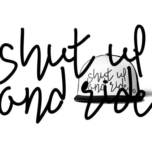 Off-Road Swagg Shut Up And Ride Premium Flat Bill Trucker Hat
