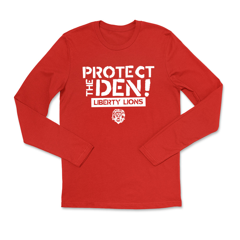 Protect The Den Unisex Long Sleeve Tee