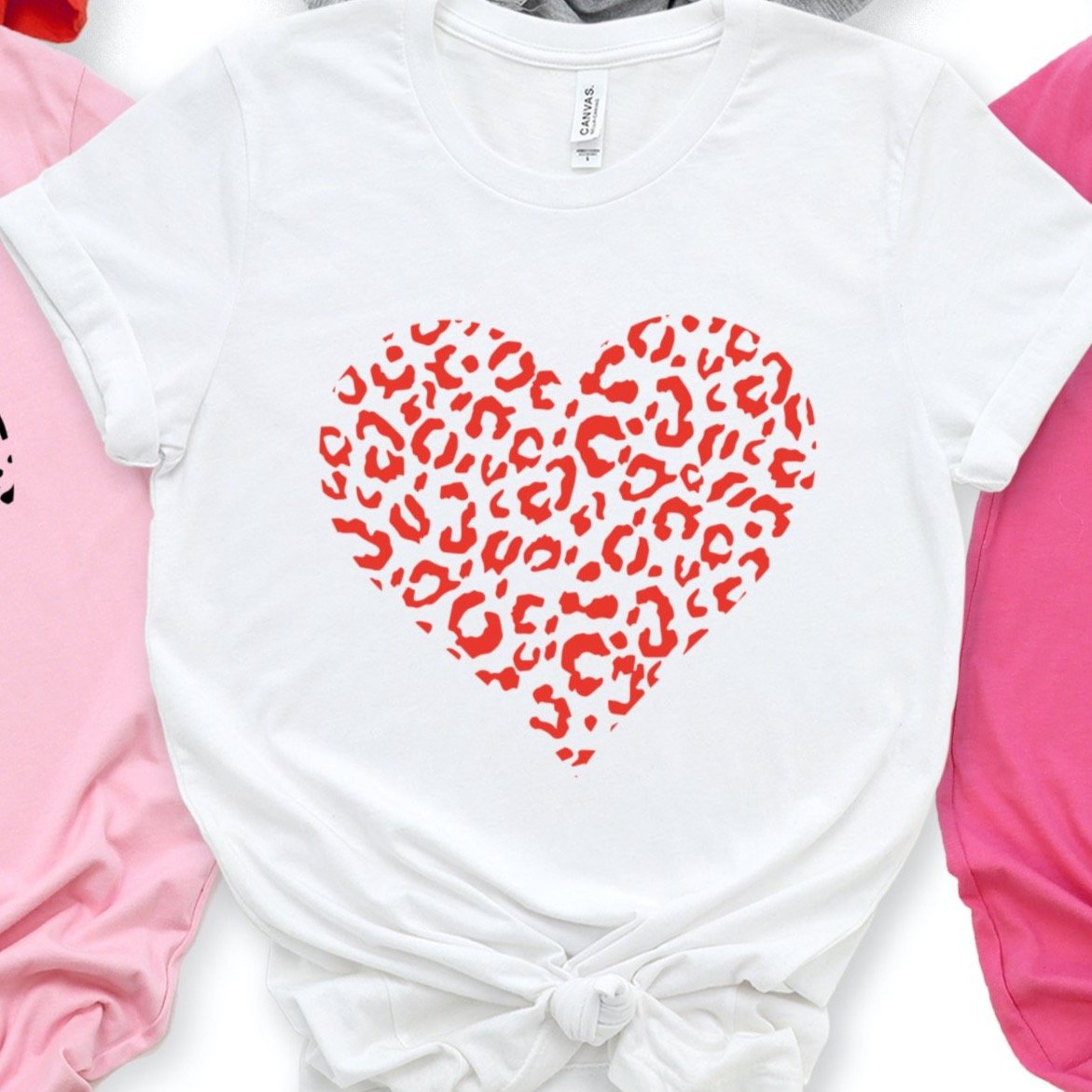 Red Leopard Heart