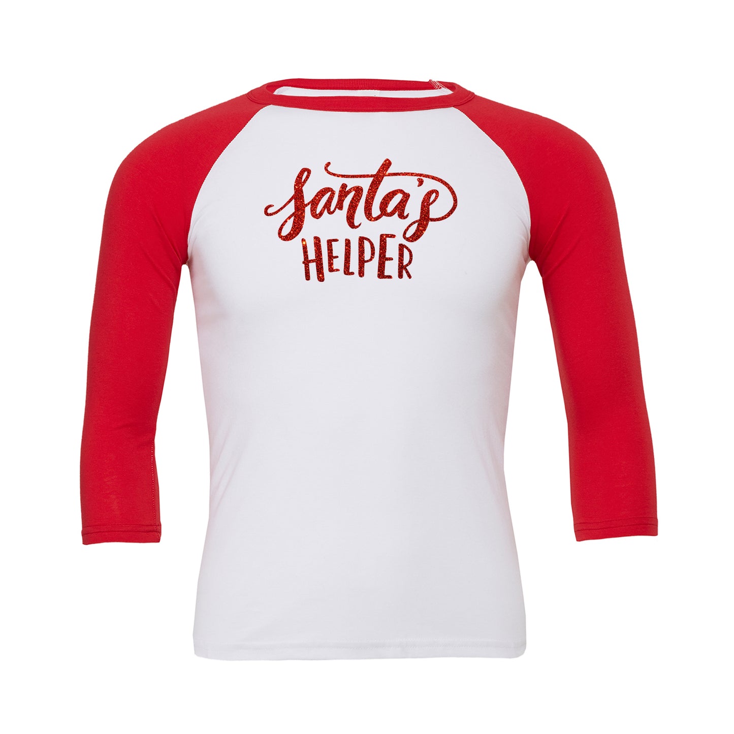 Santa's Helper Baseball Tee