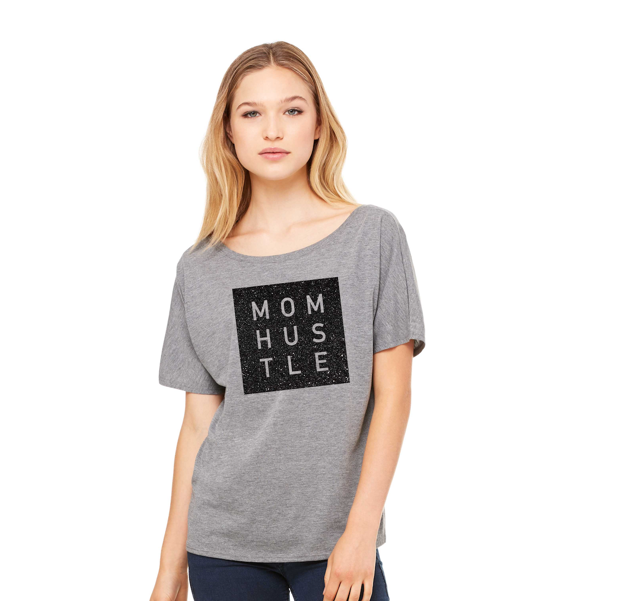 Mom Hustle Slouchy Tee