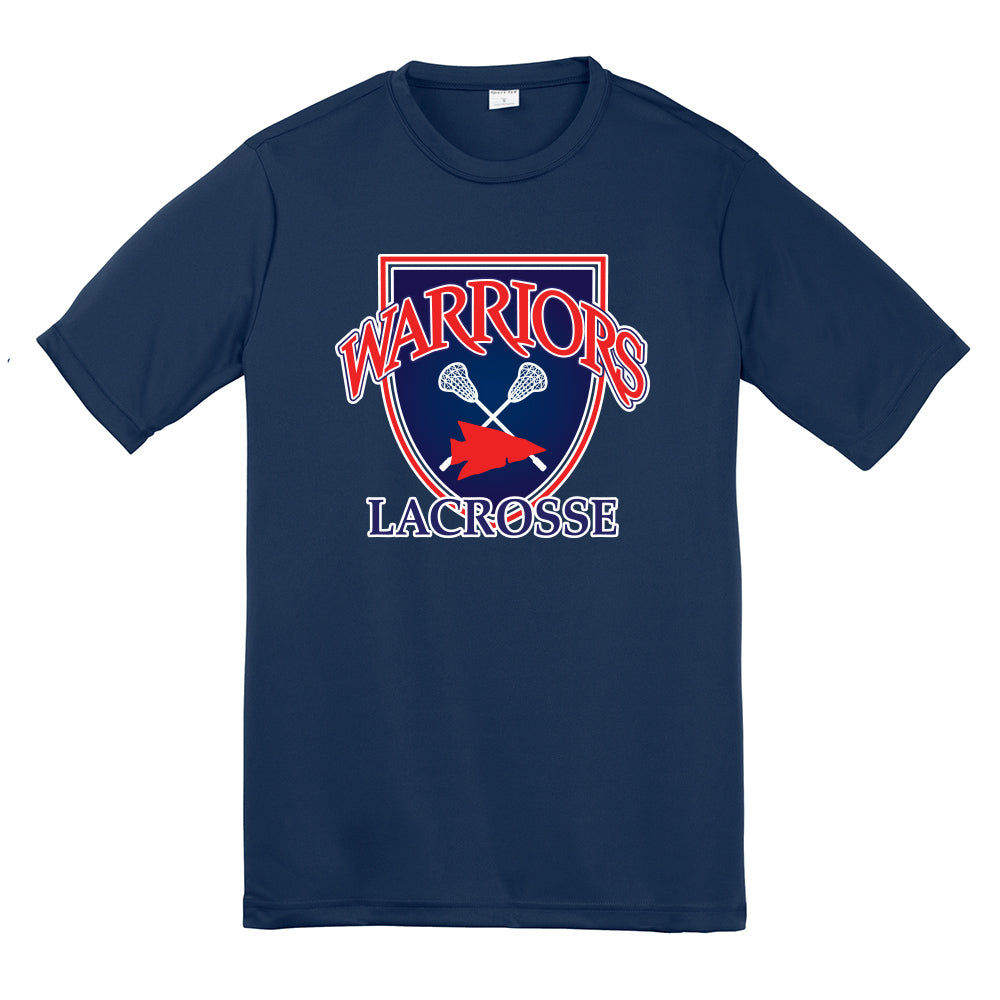 Warriors Lacrosse Dri Fit Tee