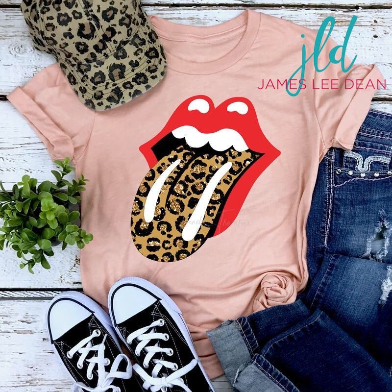 Leopard Rock and Roll Tongue