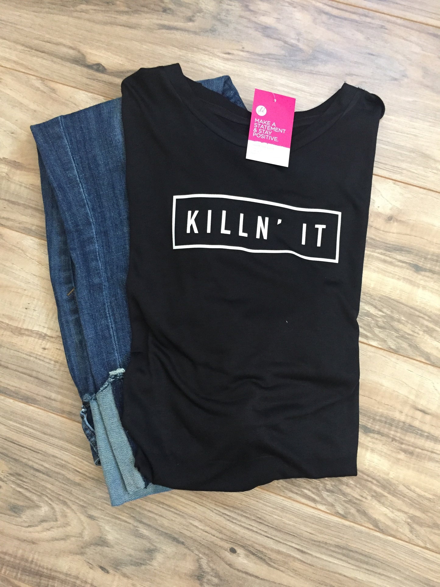Killin it slouchy tee