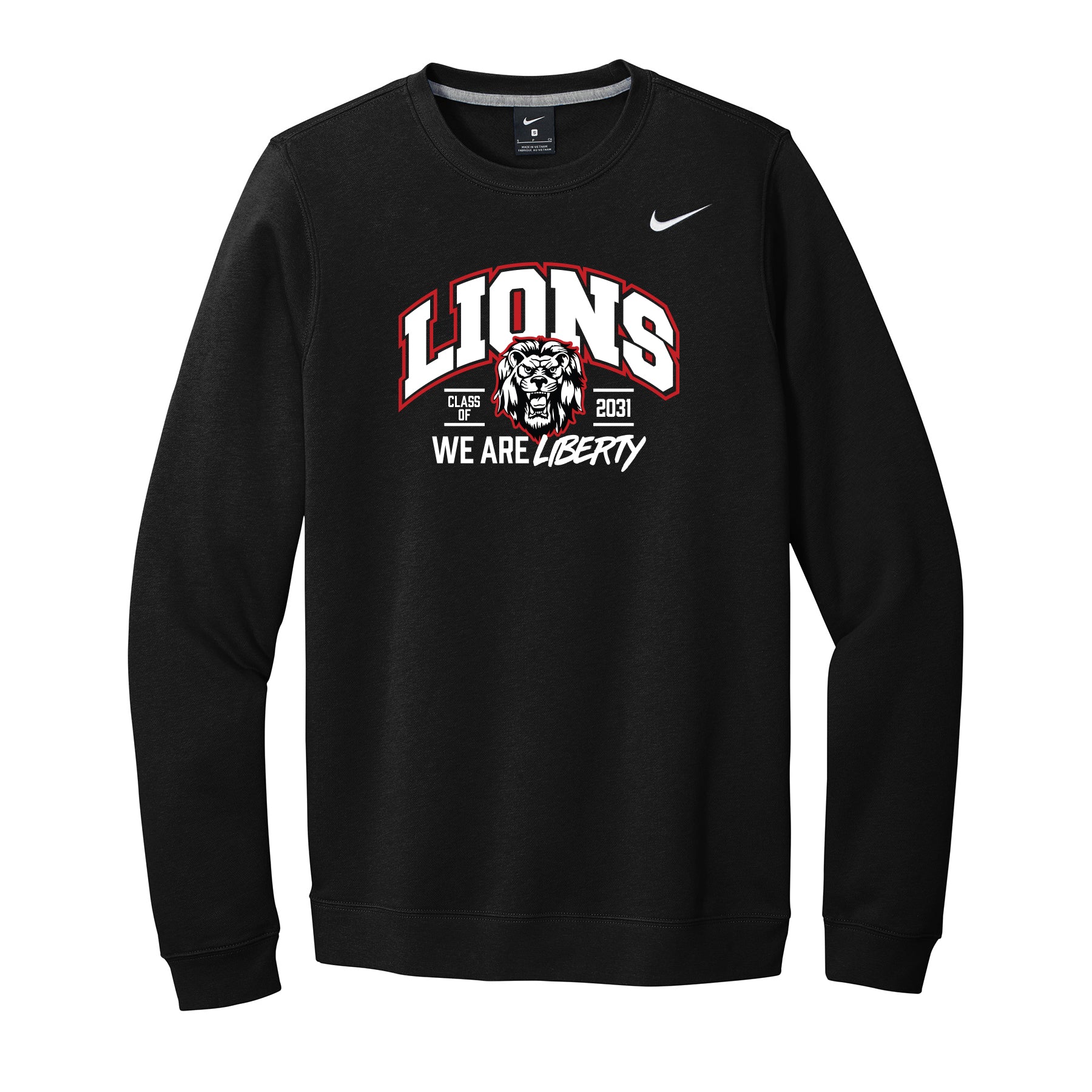 Lions Class Of 2031 Nike Crewneck Sweatshirt